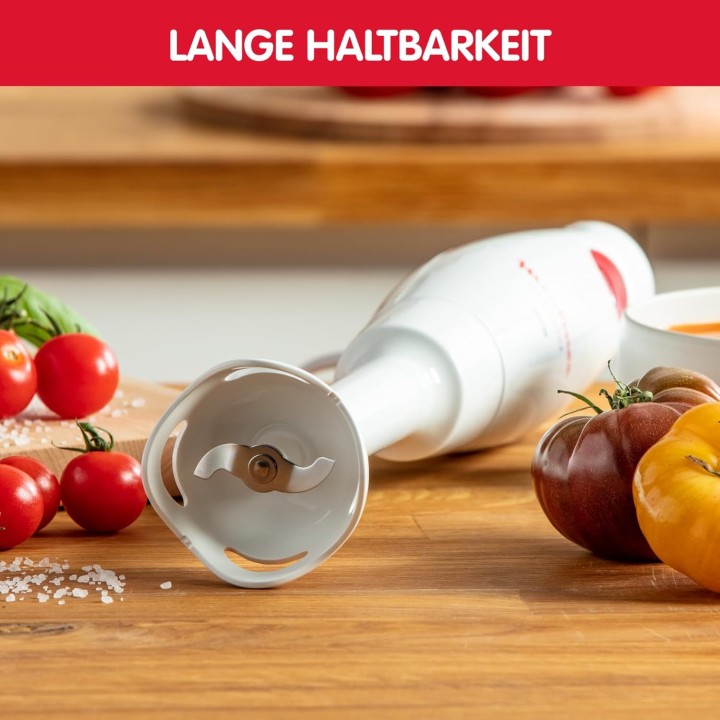 Mixeur plongeant Moulinex Turbomix 350W – Facile d'utilisation – Blanc