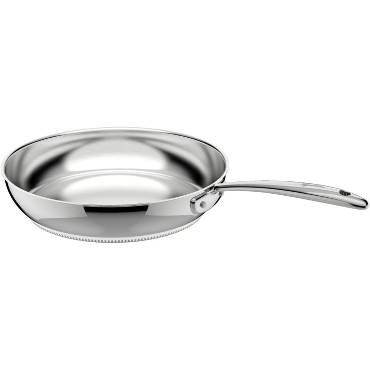 Poêle 28 cm Lagostina Accademia Lagofusion - Acier inoxydable 5 couches induction