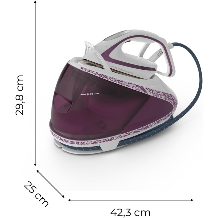 Centrale vapeur Calor Pro Express Ultimate - 7,3 bars, 490 g/min, fabriquée en France