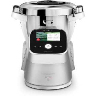 Robot cuiseur connecté multifonction Moulinex i-Companion Touch Pro 3L - 19 programmes