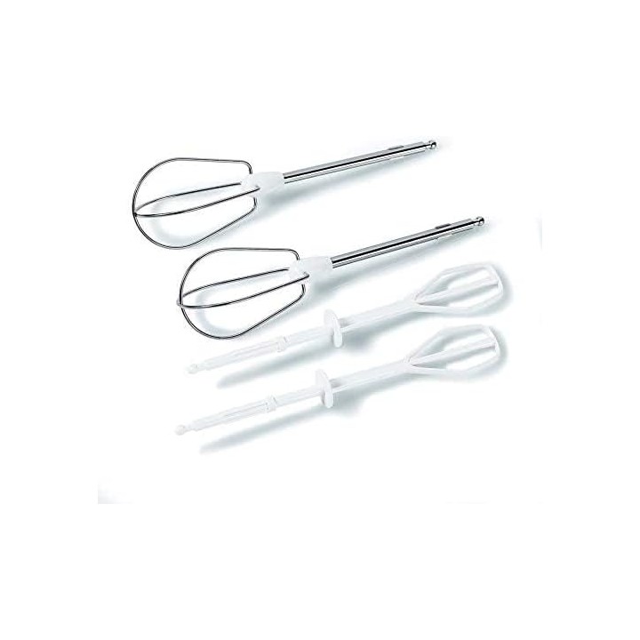 Batteur électrique Moulinex Easymax - 200W, 5 vitesses, compact, 2 jeux de fouets