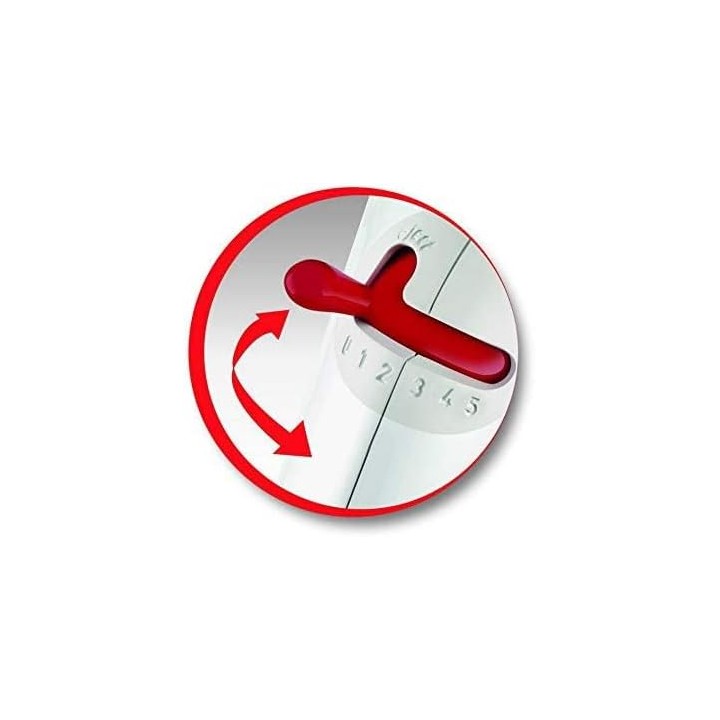 Batteur électrique Moulinex Easymax - 200W, 5 vitesses, compact, 2 jeux de fouets