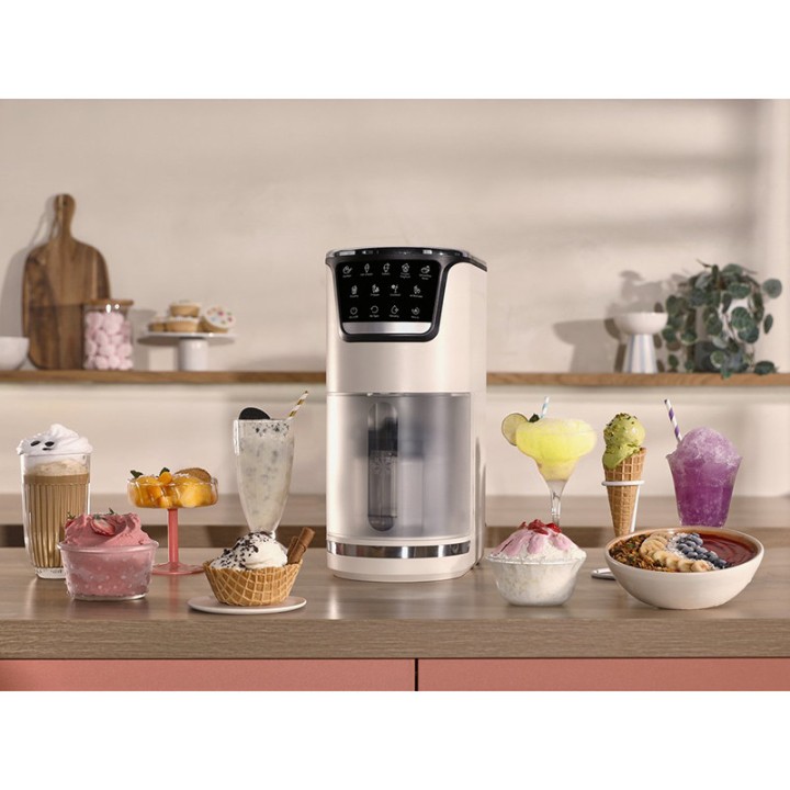 Sorbetière Moulinex 1,2L Blanc – Modèle MJ602AF0