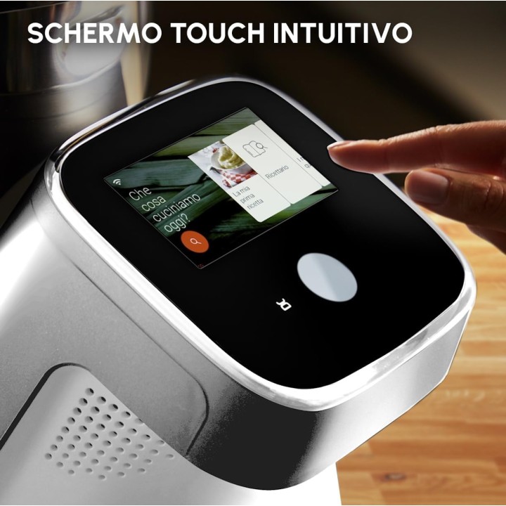 Robot cuiseur connecté multifonction Moulinex i-Companion Touch Pro 3L - 19 programmes