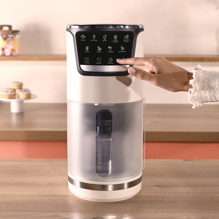 Sorbetière Moulinex 1,2L Blanc – Modèle MJ602AF0