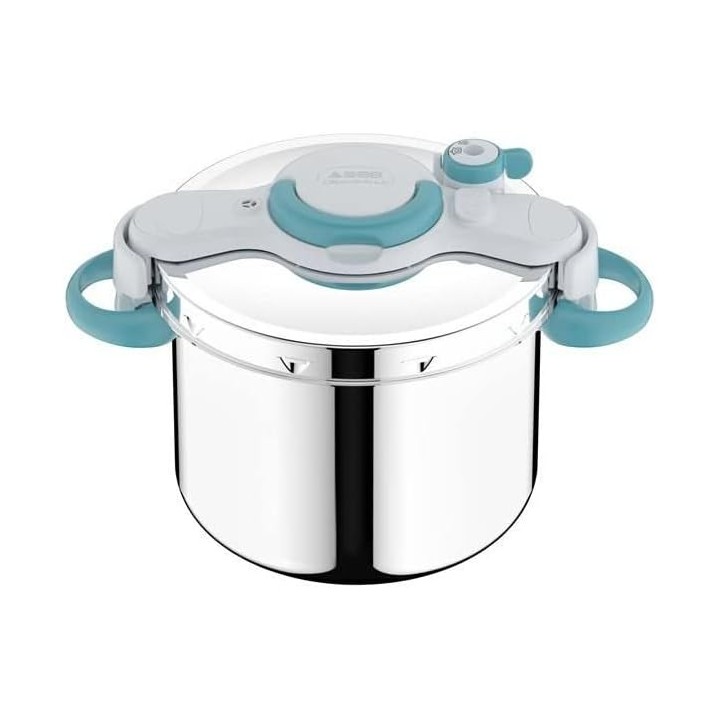 Autocuiseur inox 9L SEB ClipsoMinut' Easy+ - Poignées pliantes induction