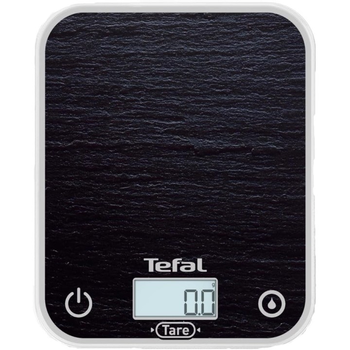 Balance de cuisine électronique Tefal - Verre trempé, 5 kg, précision, grand écran