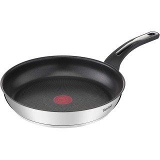 Poêle Tefal Emotion 30 cm - Acier inoxydable antiadhésif induction