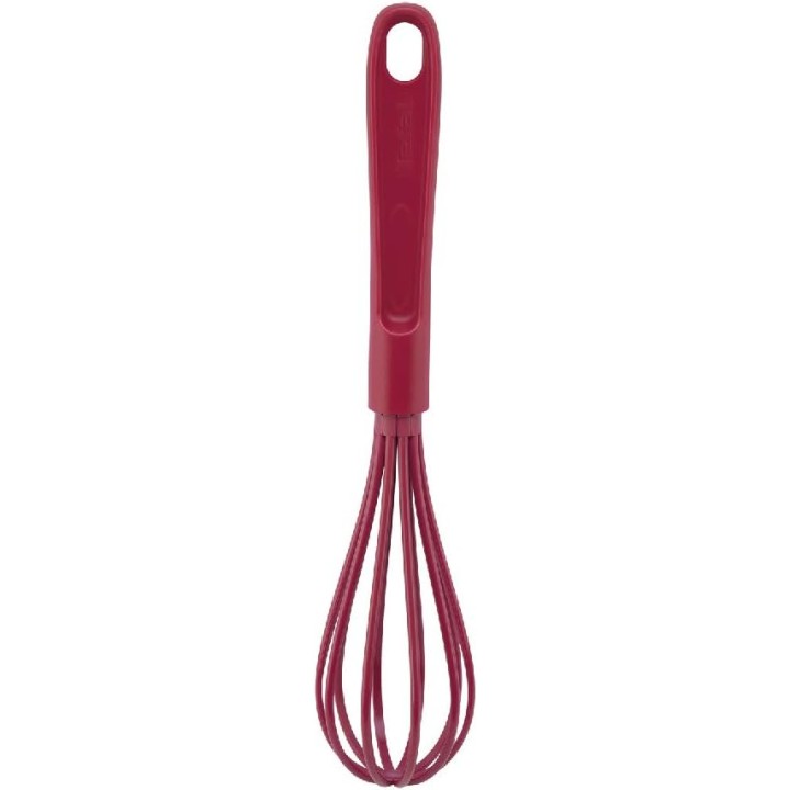 Fouet de cuisine Tefal Enjoy - Plastique rouge - 30,3 cm - Compatible lave-vaisselle