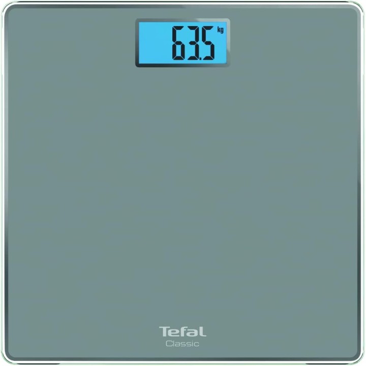 Pèse-personne électronique Tefal - Plateforme large - LCD - Ultra-fin - 160 kg