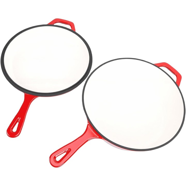 Cocotte en fonte ronde 4L avec couvercle Zerodis - 26 cm - cuisson polyvalente