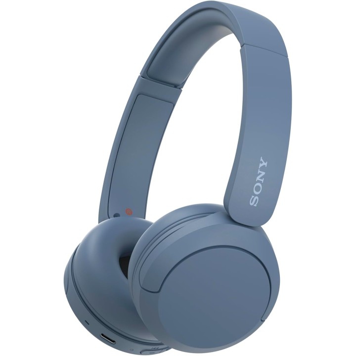 Casque sans fil Sony WH-CH520 - Autonomie 50h, multipoint, micro - Bleu