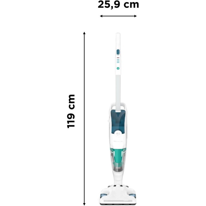 Nettoyeur vapeur balai 2-en-1 Rowenta - Aspire et lave, diffuseur huiles essentielles