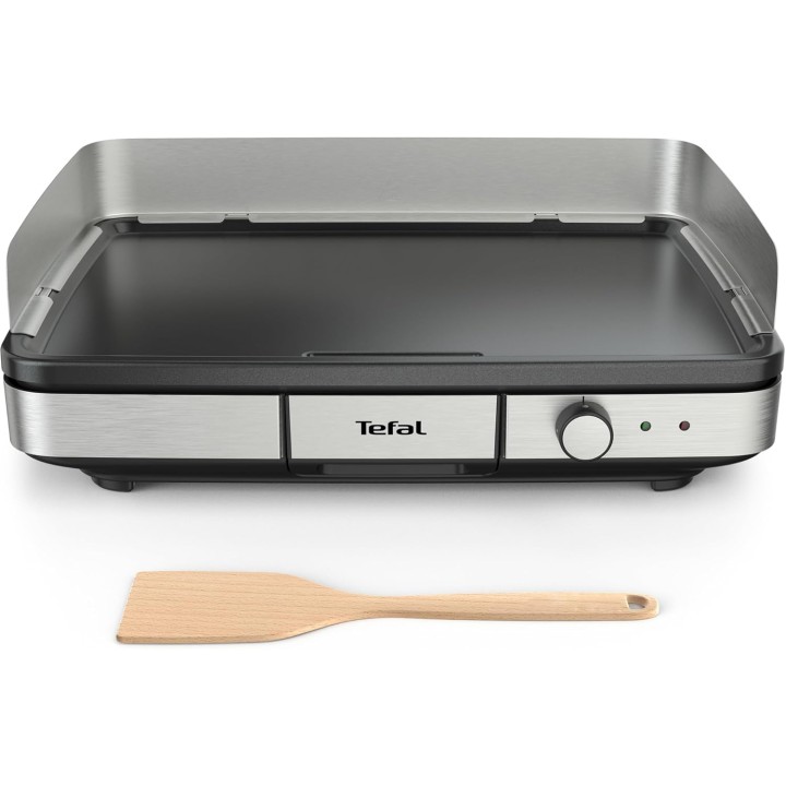 Plancha électrique XXL 10-12 personnes - Tefal 2300W intérieur extérieur acier allié