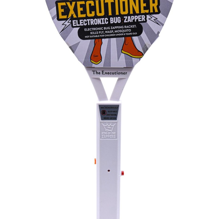 Raquette anti-moustique électrique simple grille ABS robuste intérieur extérieur