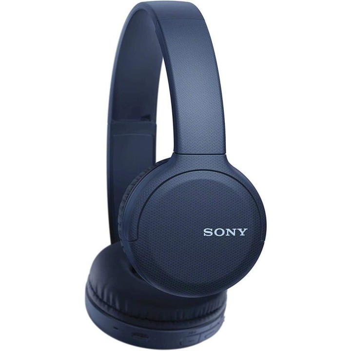 Casque sans fil Bluetooth Sony WH-CH510 bleu – Micro intégré, autonomie 35h, léger