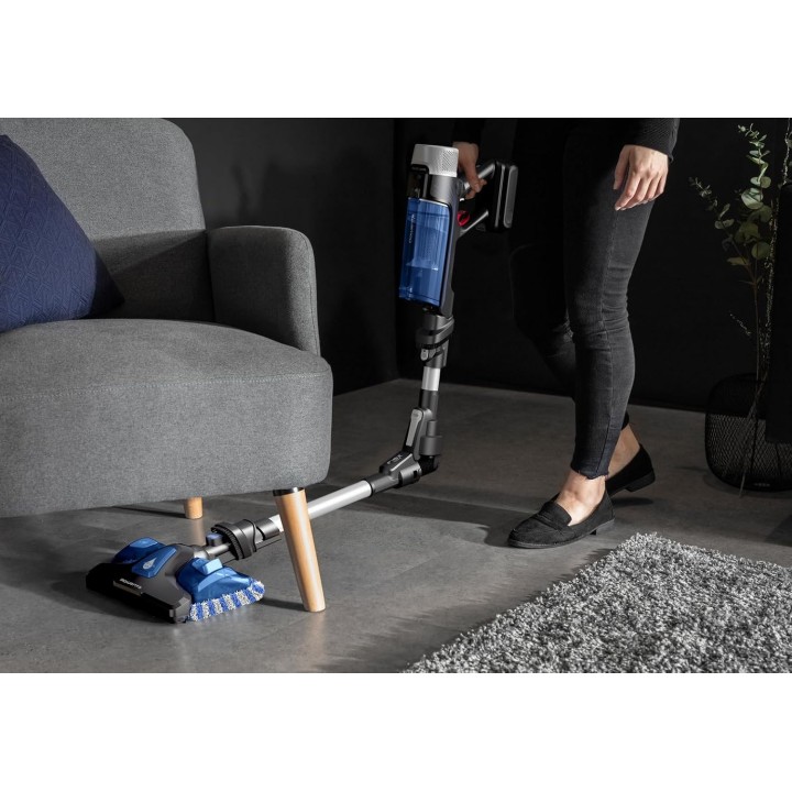 Aspirateur balai sans fil Rowenta X-Force Flex 9.60 Aqua - aspire et lave, tube flexible, 45min