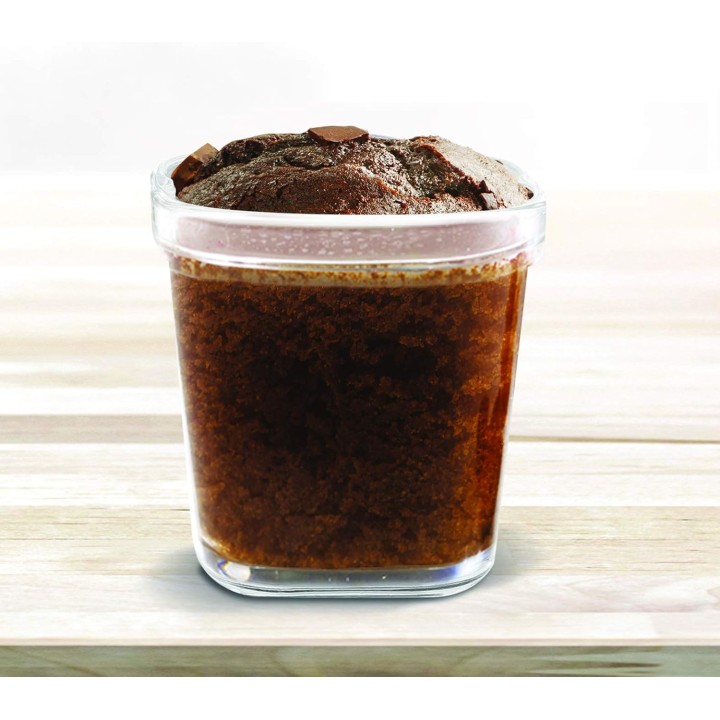 Set de 6 pots pour yaourtière SEB - Verre 140 ml avec couvercles faciles à ouvrir