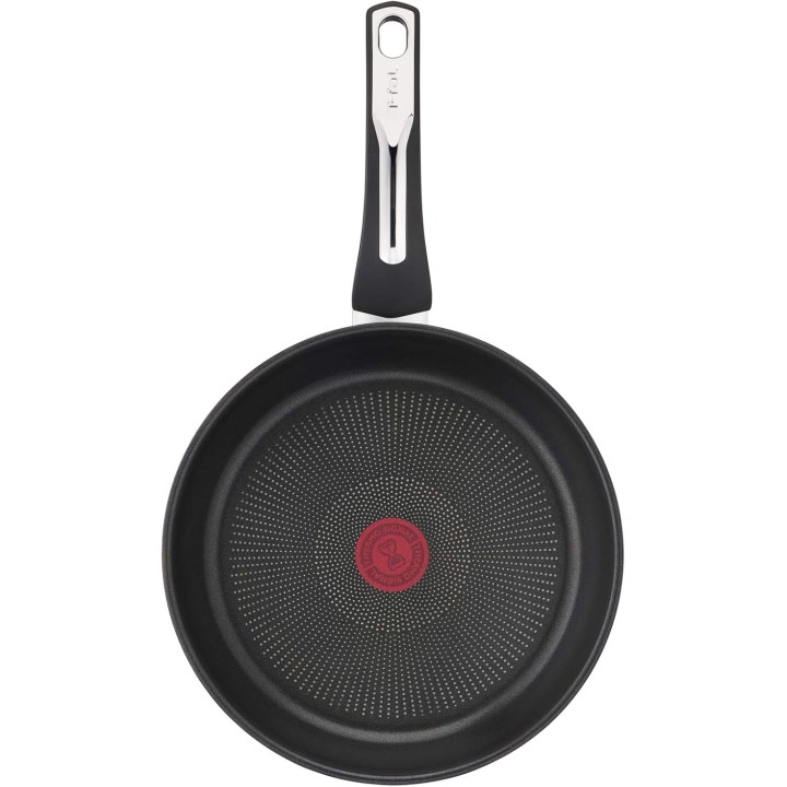 Poêle Tefal Emotion 30 cm - Acier inoxydable antiadhésif induction