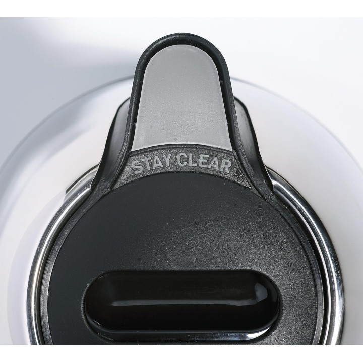 Bouilloire électrique mini 0,8L inox compacte base 360° TEFAL