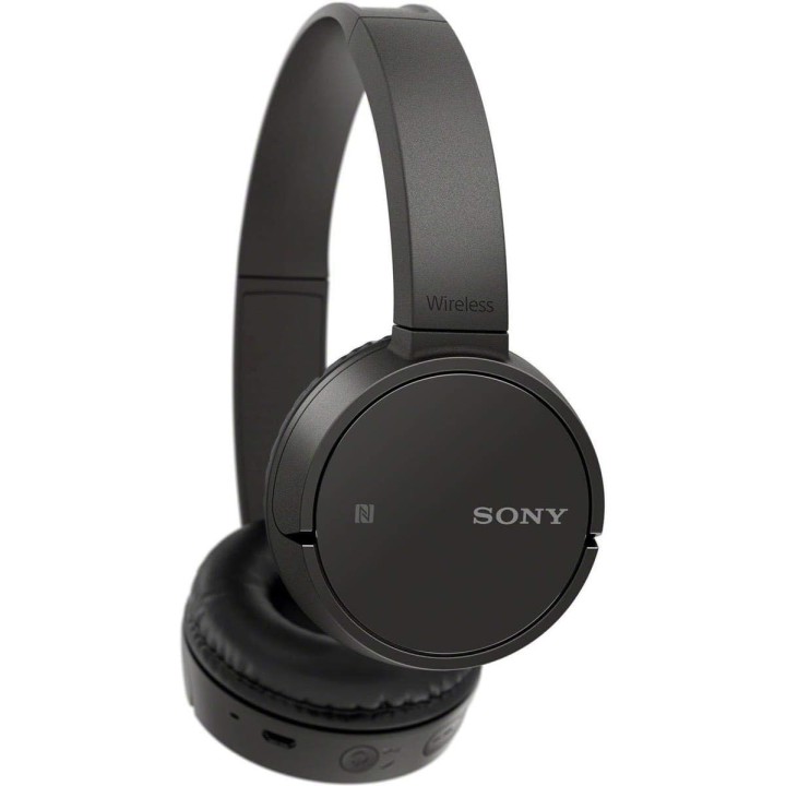 Casque Bluetooth sans fil Sony supra-auriculaire compact - Prise d'appels - Noir