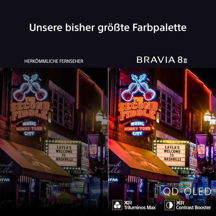 TV OLED 4K 55 pouces Sony QD-OLED - Smart TV HDR Acoustic Surface Audio+ Gaming