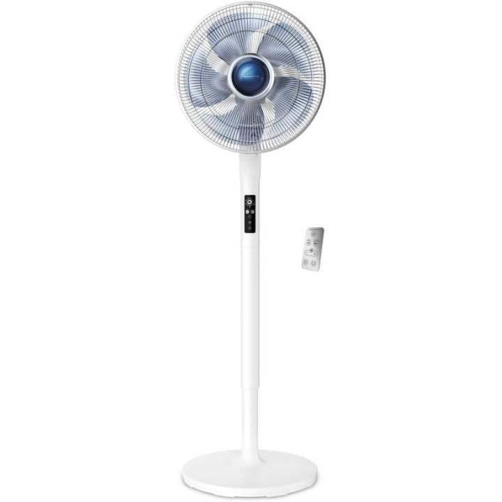 Ventilateur sur pied silencieux Rowenta Turbo Silence Extrême+ - 5 vitesses, télécommande