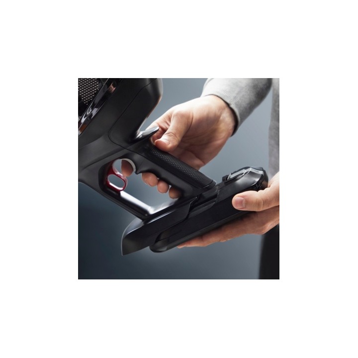 Aspirateur balai 2-en-1 sans sac manche pliable Rowenta RH99F1 HEPA autonomie 80 min