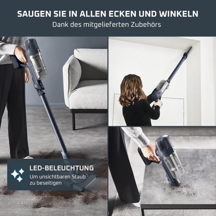 Aspirateur balai sans fil Rowenta X-Pert 6.60 - 100W, 45min, léger, accessoires