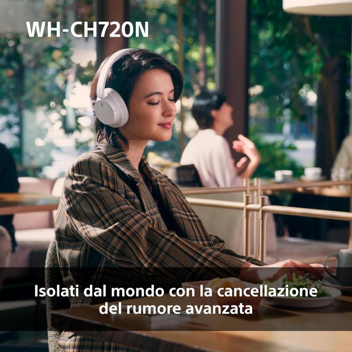 Casque sans fil Sony WH-CH720N - Réduction de bruit, autonomie 50h, confort - Noir
