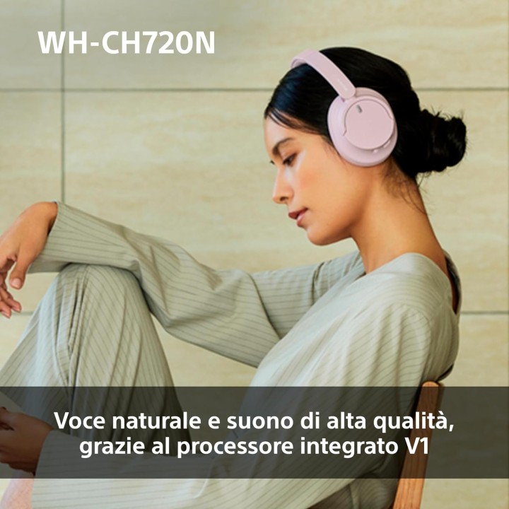 Casque sans fil Sony WH-CH720N - Réduction de bruit, autonomie 50h, confort - Noir