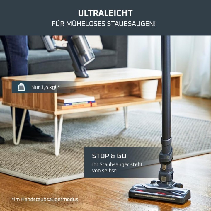 Aspirateur balai sans fil Rowenta X-Pert 6.60 - 100W, 45min, léger, accessoires