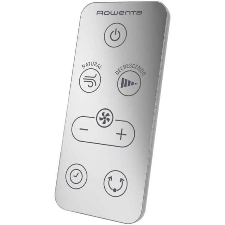 Ventilateur sur pied silencieux Rowenta Turbo Silence Extrême+ - 5 vitesses, télécommande