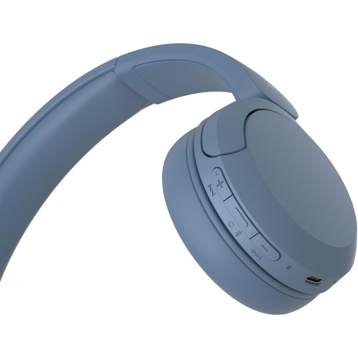 Casque sans fil Sony WH-CH520 - Bluetooth - Autonomie 50h - Microphone - Bleu
