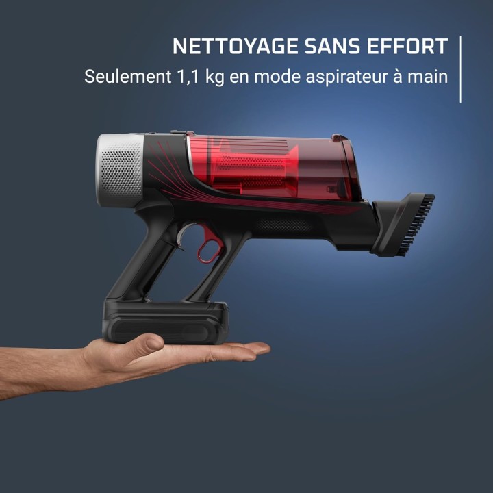 Aspirateur balai sans fil Rowenta X-Force Flex 9.60 – Puissant, flexible, kit animal, 45min