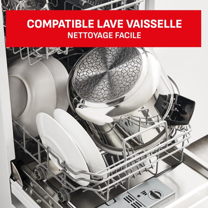 Cocotte-minute inox 9L éco-conçue SEB – Sécurité, induction, fabrication française