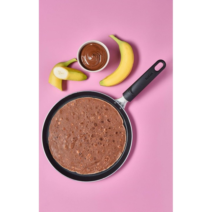 Poêle à crêpes 34 cm Easy Cook & Clean Tefal - Revêtement antiadhésif, facile à nettoyer