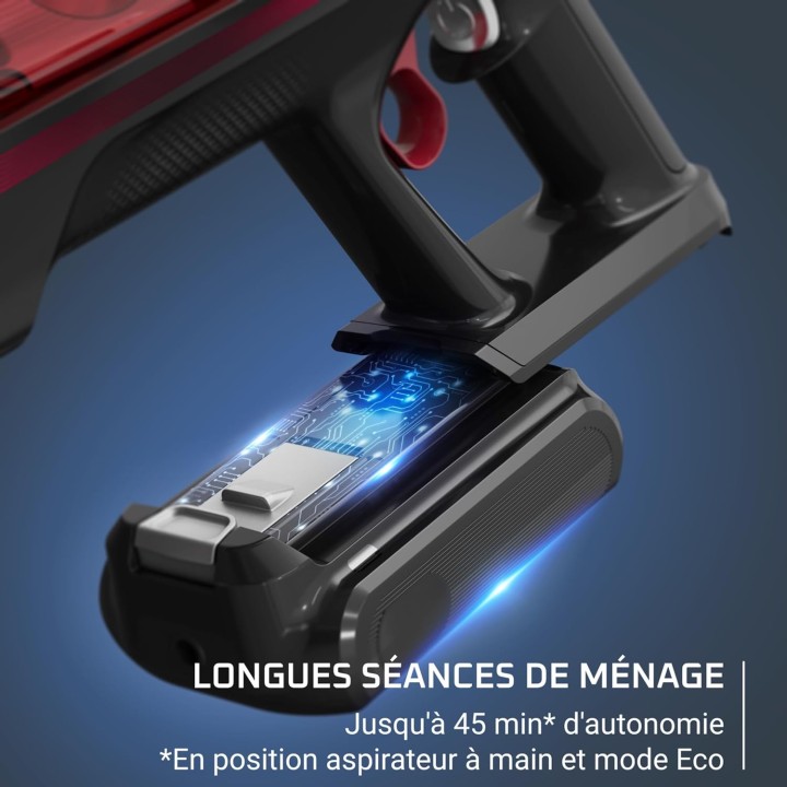 Aspirateur balai sans fil Rowenta X-Force Flex 9.60 – Puissant, flexible, kit animal, 45min