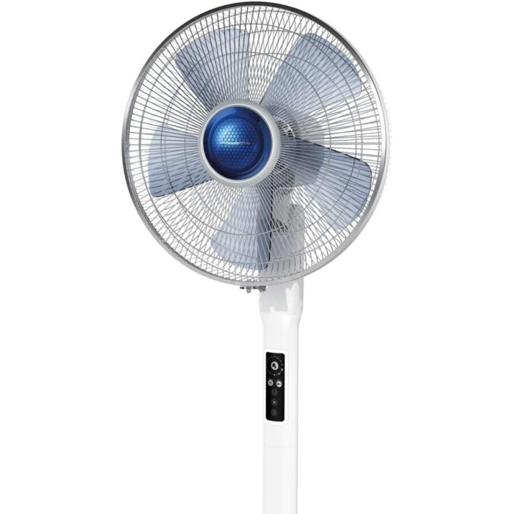 Ventilateur sur pied silencieux Rowenta Turbo Silence Extrême+ - 5 vitesses, télécommande