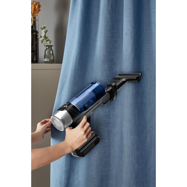 Aspirateur balai sans fil Rowenta X-Force Flex 9.60 Aqua - aspire et lave, tube flexible, 45min