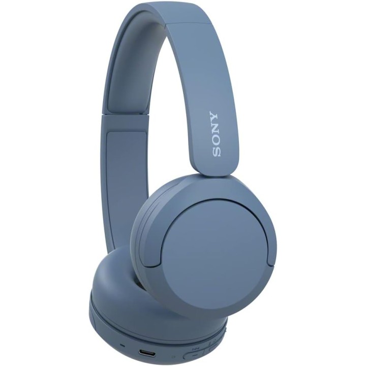 Casque sans fil Sony WH-CH520 - Bluetooth - Autonomie 50h - Microphone - Bleu