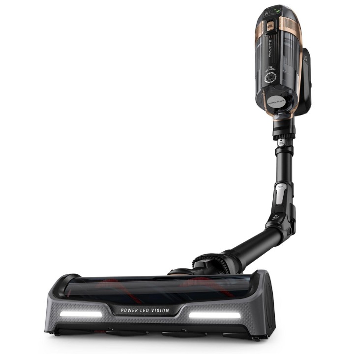 Aspirateur balai 2-en-1 sans sac manche pliable Rowenta RH99F1 HEPA autonomie 80 min