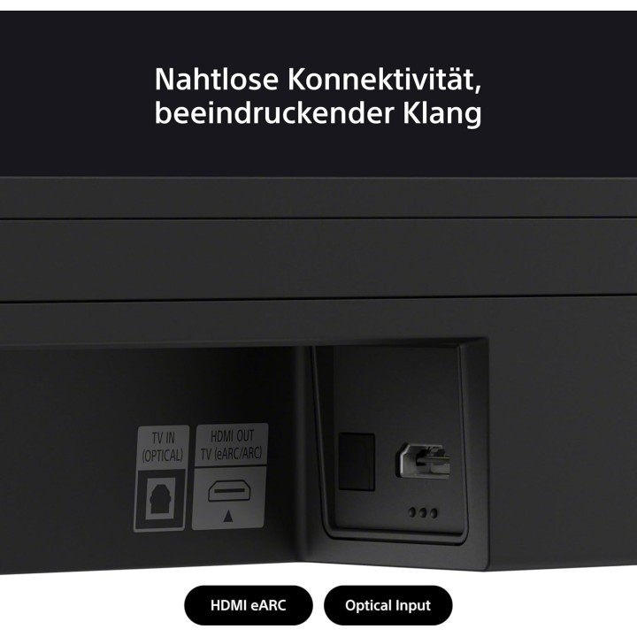 Barre de son Sony 3.1.2 Dolby Atmos avec subwoofer sans fil et AI Voice Zoom 3 - 350W