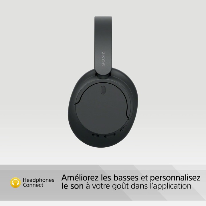 Casque Bluetooth sans fil Sony WH-CH720N - Réduction de bruit - Micro - 35h autonomie
