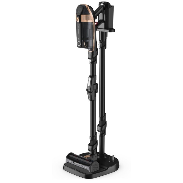 Aspirateur balai 2-en-1 sans sac manche pliable Rowenta RH99F1 HEPA autonomie 80 min