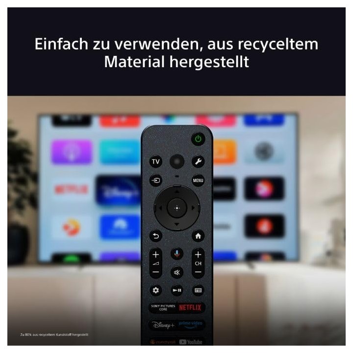 TV Mini-LED 4K 65 pouces Sony BRAVIA 5 – AI XR, Dolby Vision, Google TV