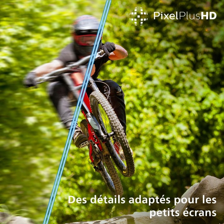 Téléviseur LED Philips 32 pouces Pixel Plus - Dolby Audio - Design compact