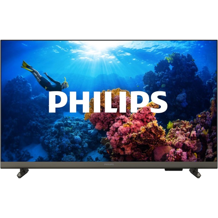 Smart TV LED 32 pouces Philips Pixel Plus HD - Assistant vocal - Cadre chrome