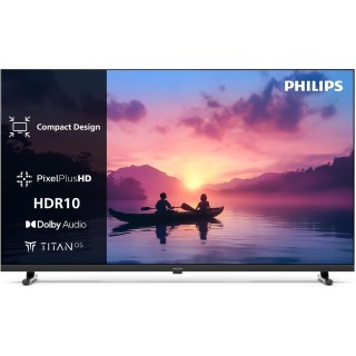 TV LED connectée Philips 40 pouces - Pixel Plus HD, Titan OS, Dolby Digital, Alexa