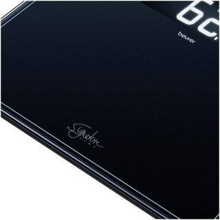 Pèse-personne Beurer GS 410 Signature Line - Verre XXL 200 kg - Écran noir